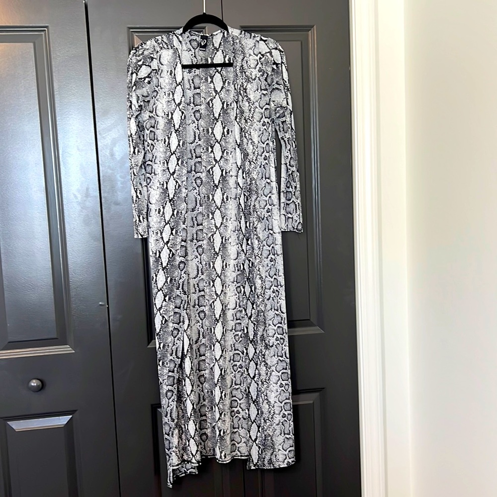 Duster / Kimono Snake Print